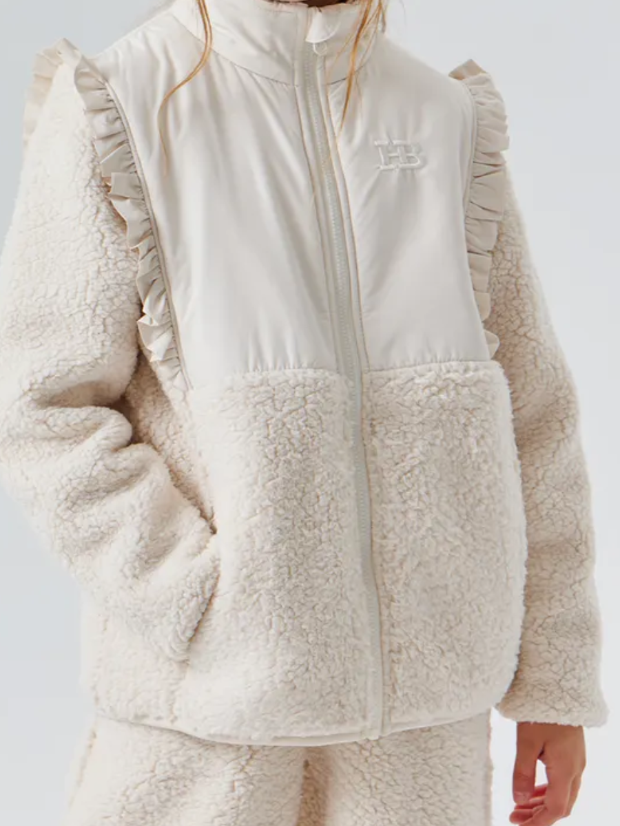 89089 Флисовый костюм детский cream (белый)